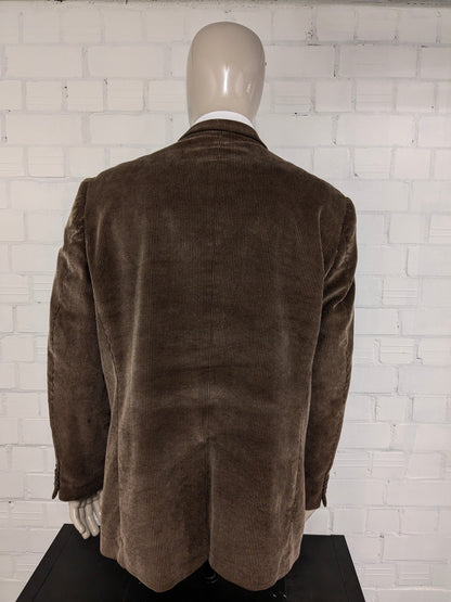 Vintage Angelo Litrico Rib Colbert. De couleur marron. Taille 56 / XL.