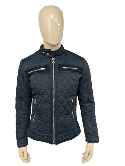 Wam Denim Winter jas. Donker Blauw gekleurd. Maat XL.