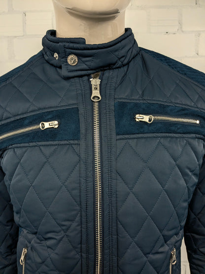 Wam Denim Winter jas. Donker Blauw gekleurd. Maat XL.