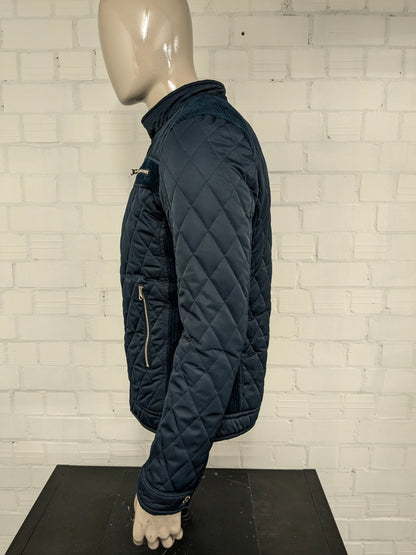 Wam Denim Winter jas. Donker Blauw gekleurd. Maat XL.