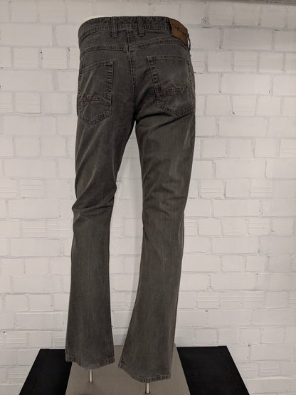 Mac Jeans broek. Groen motief. Maat W32 - L34. Modern Fit.