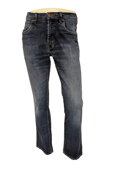 Wrangler jeans. Donker Blauw gekleurd. Maat W32 - L32. type Arizona. stretch.