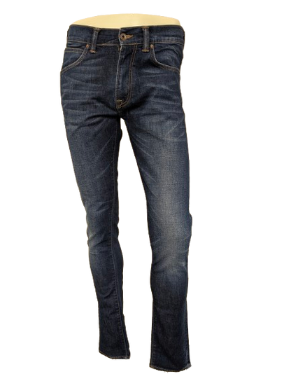 Edwin jeans. Donker Blauw gekleurd. Maat W31 - L34. Slim Tappered. Low Crotch.