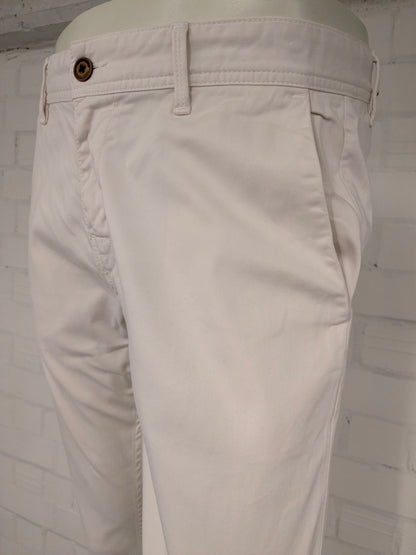 Hugo Boss Orange broek. Beige gekleurd. Maat W34 - L32. Slim Fit.