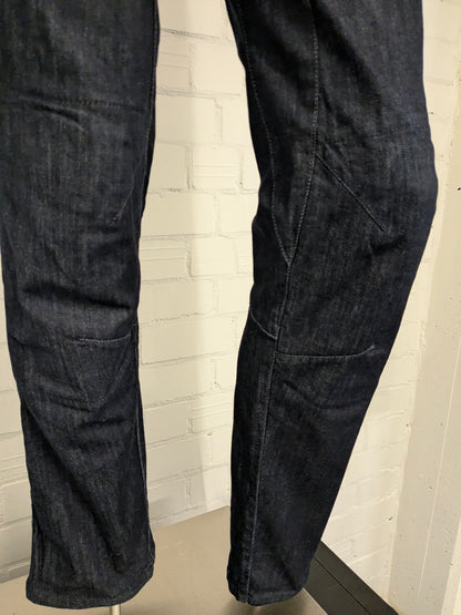 Highway1 -Jeans. Dunkelblau gefärbt. Größe W33 - L34.