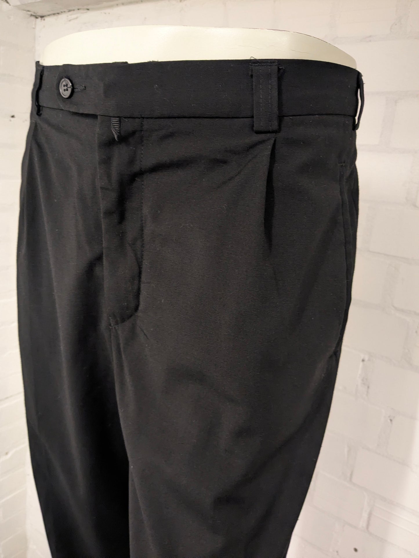 Kingfield pantalon. Zwart gekleurd. Maat 54 / XL. Comfort Stretch.