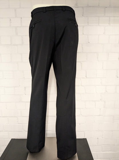 Kingfield pantalon. Zwart gekleurd. Maat 54 / XL. Comfort Stretch.