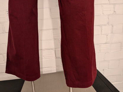 Meyer & Meyer broek / pantalon. Rood motief. Maat 58 / XXL - 2XL.