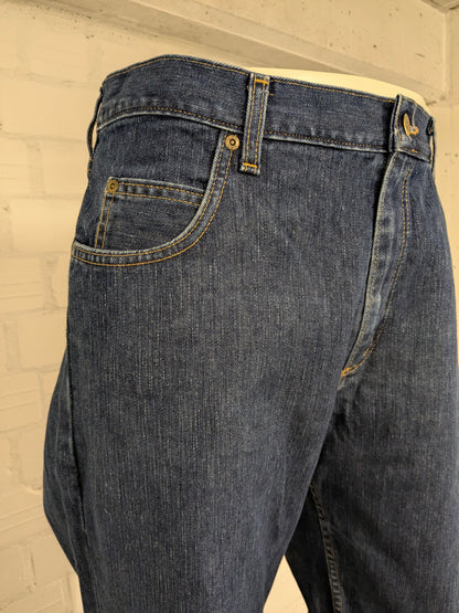 LEE jeans. Donker Blauw . Maat W38 - L34. type Brooklyn.