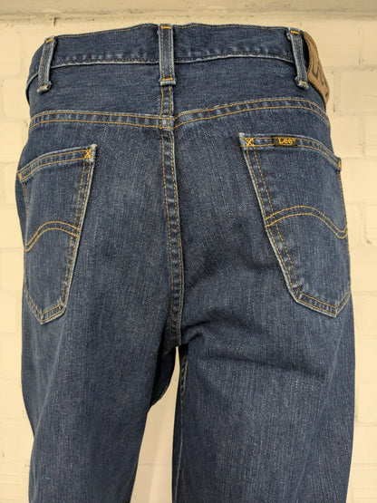 LEE jeans. Donker Blauw . Maat W38 - L34. type Brooklyn.