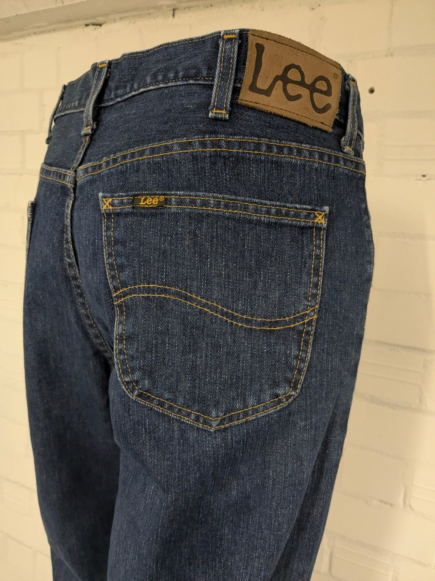 LEE jeans. Donker Blauw . Maat W38 - L34. type Brooklyn.