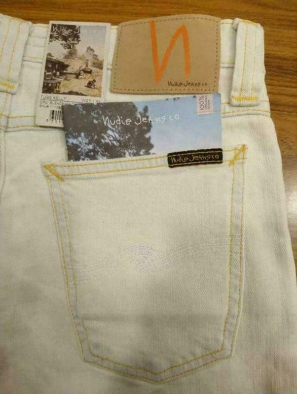 Nudie Jeans. Light blue. Size W27 - L32. Tube Kelly. NEW – EcoGents