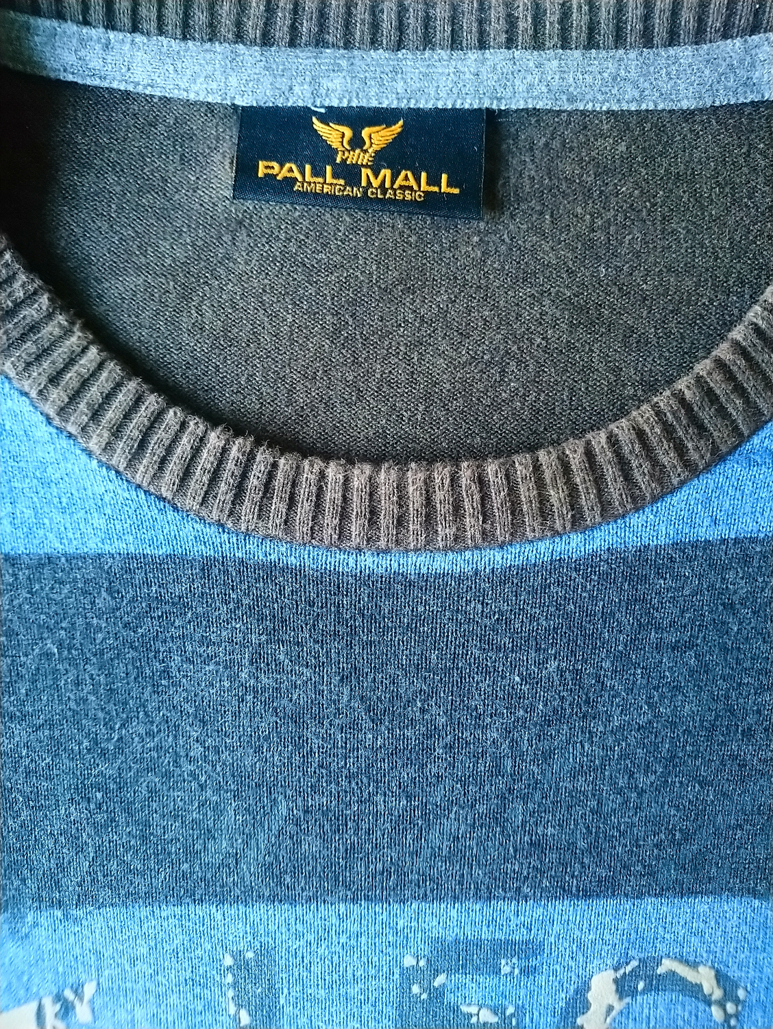Induceren Edelsteen genetisch Pall Mall / PME Legend trui. Blauw Bruin Grijs. Maat 2XL | EcoGents