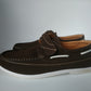 Zapatos de barco Magnus con velcro. Color marrón. Talla 45