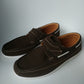 Zapatos de barco Magnus con velcro. Color marrón. Talla 45