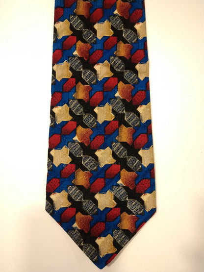 Vintage Claudy polyester tie. Nice vintage motif.