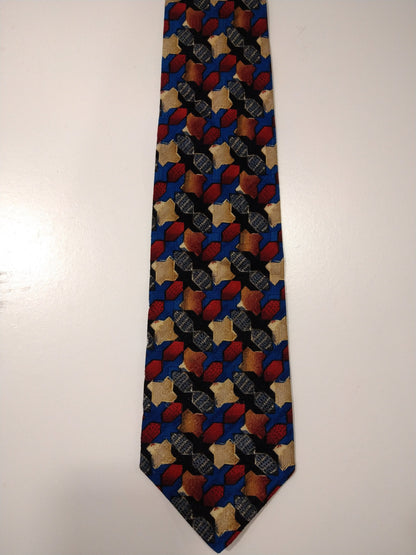 Vintage Claudy polyester tie. Nice vintage motif.