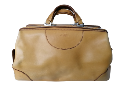 Tramontano Napoli leather bag. Light brown colored.