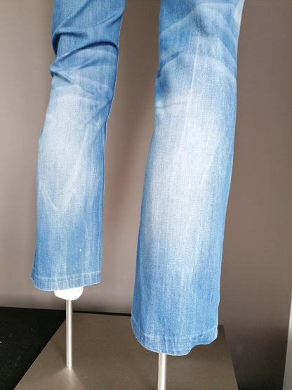 Capsize Rough Denim jeans. Licht Blauw gekleurd. Maat W28-L28. Type "Connor" - EcoGents