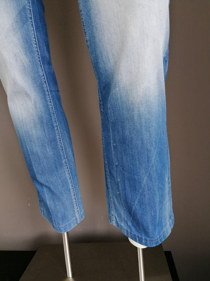 Capsize Rough Denim jeans. Licht Blauw gekleurd. Maat W28-L28. Type "Connor" - EcoGents