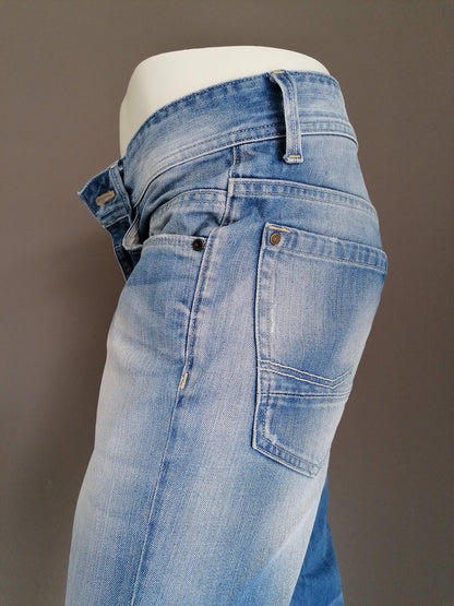 Capsize Rough Denim jeans. Licht Blauw gekleurd. Maat W28-L28. Type "Connor" - EcoGents