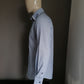 Camisa Doramafi. Motivo blanco azul. Tamaño XL / L