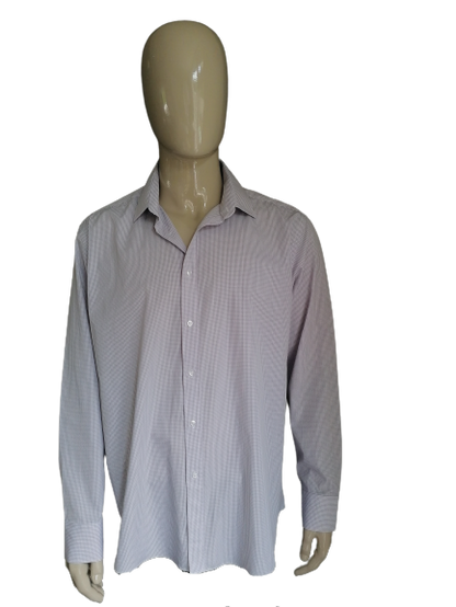 Taylor & Wright shirt. Gray white motif. Size XL / XXL. Regular fit. Falls large