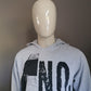 Tom O'Leary Hoodie. Color gris. Talla L.