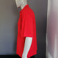 Vintage Carlo Colucci polo. Rood gekleurd. Maat XL. Nieuw!