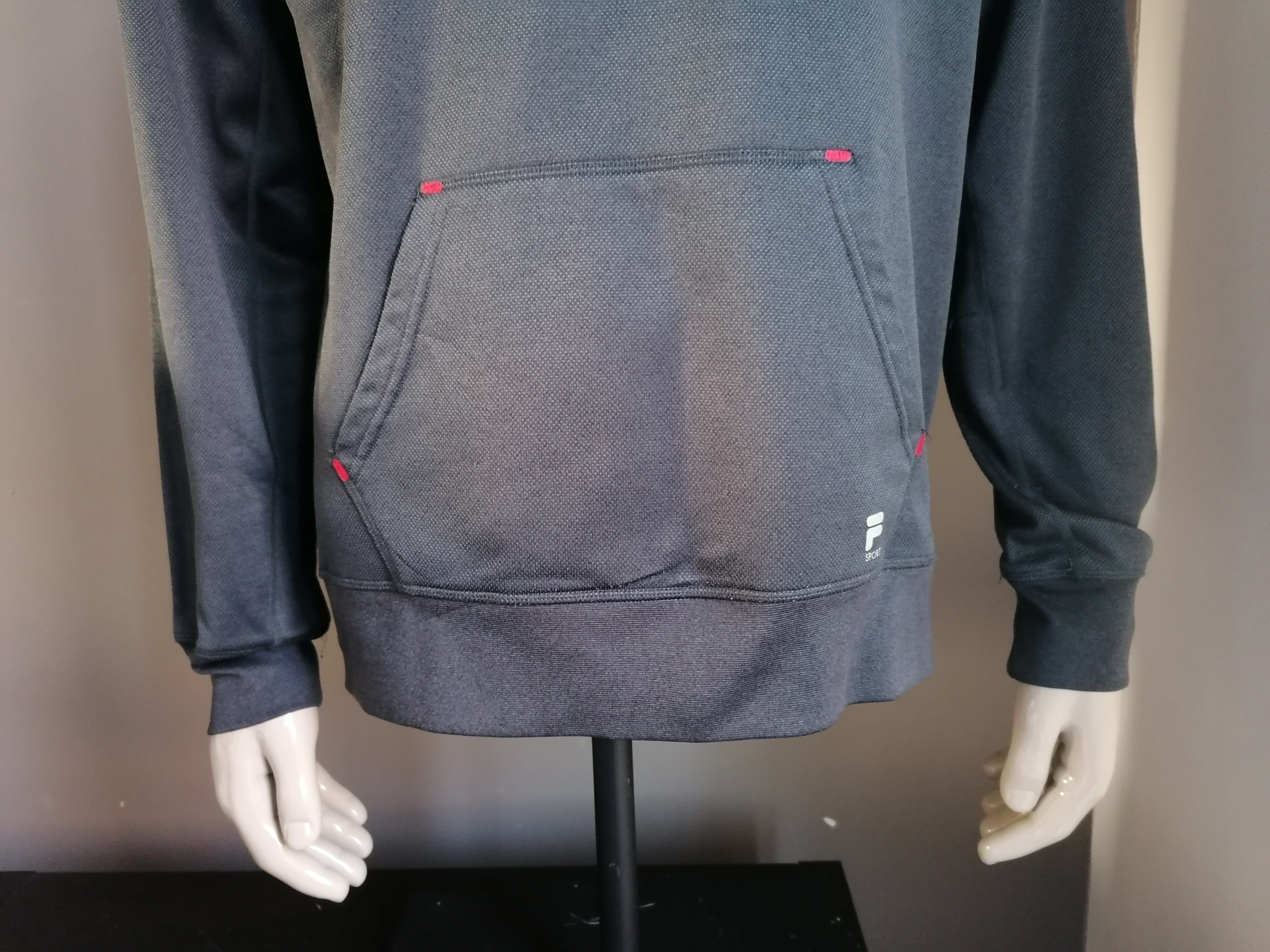 Gray sale fila hoodie