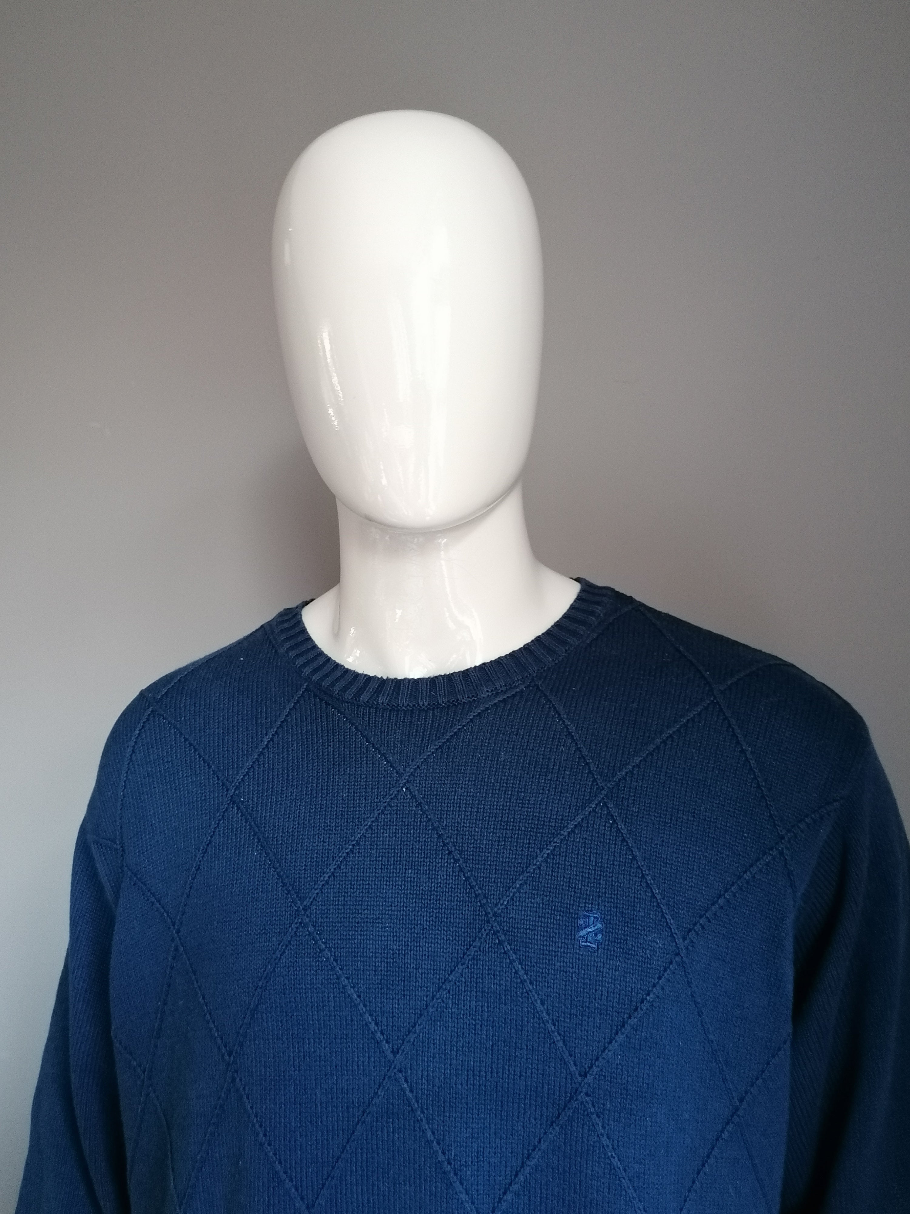 Izod Sweater XL Mens Navy 2024 Blue