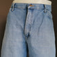 Wrangler jeans korte broek. Licht Blauw gekleurd. Maat W40.