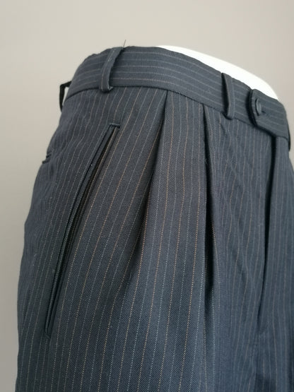 Eduard Dressler costume. Dark blue striped. Colbert MT 56 / Pantalon MT 52