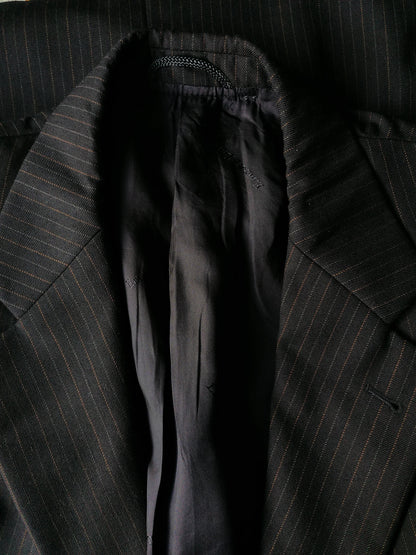 Eduard Dressler costume. Dark blue striped. Colbert MT 56 / Pantalon MT 52