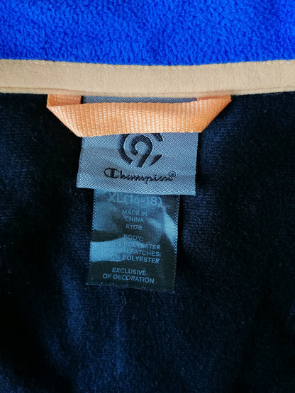 Champion C9 Vest de vellón. Color azul. Tamaño XL Youth / S.