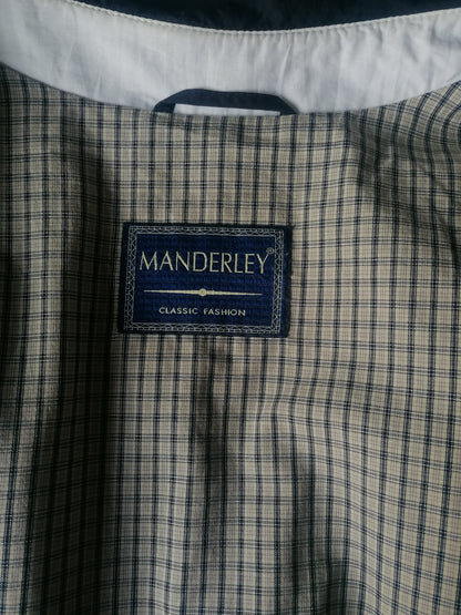 Manderley Mantel / Half -length Jacket. Dark blue colored. Size 98 / XL. (58/60)