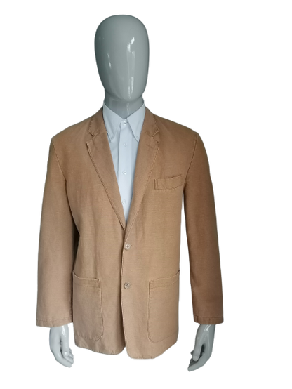 Camel Active Colbert. Camel / brown motif. Size 50 / M. is spacious! Cotton / linen.