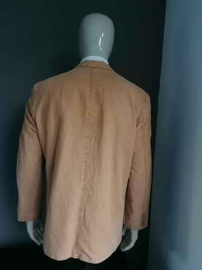 Camel Active Colbert. Camel / brown motif. Size 50 / M. is spacious! Cotton / linen.