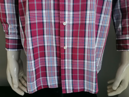 Ben Green shirt. Red blue white checkered. Size XL.