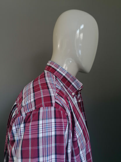 Ben Green shirt. Red blue white checkered. Size XL.