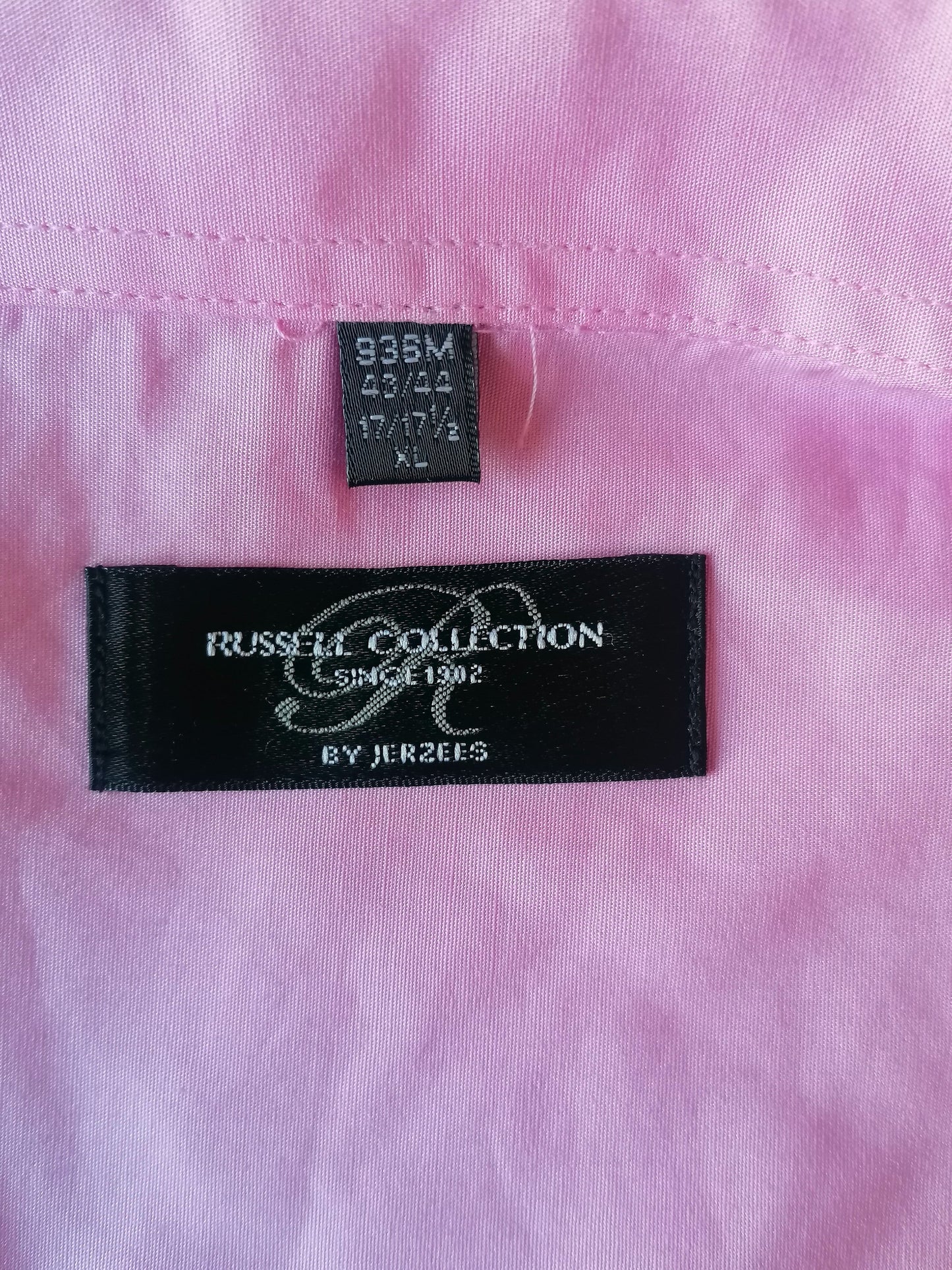 Russel Collection by Jerzees shirt. Pink colored. Size XL / XXL-XL.