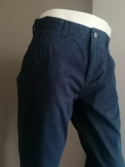 st. Bernards pants / trousers. Dark blue colored. Size 42 / S.