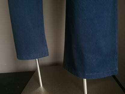 st. Bernards pants / trousers. Dark blue colored. Size 42 / S.