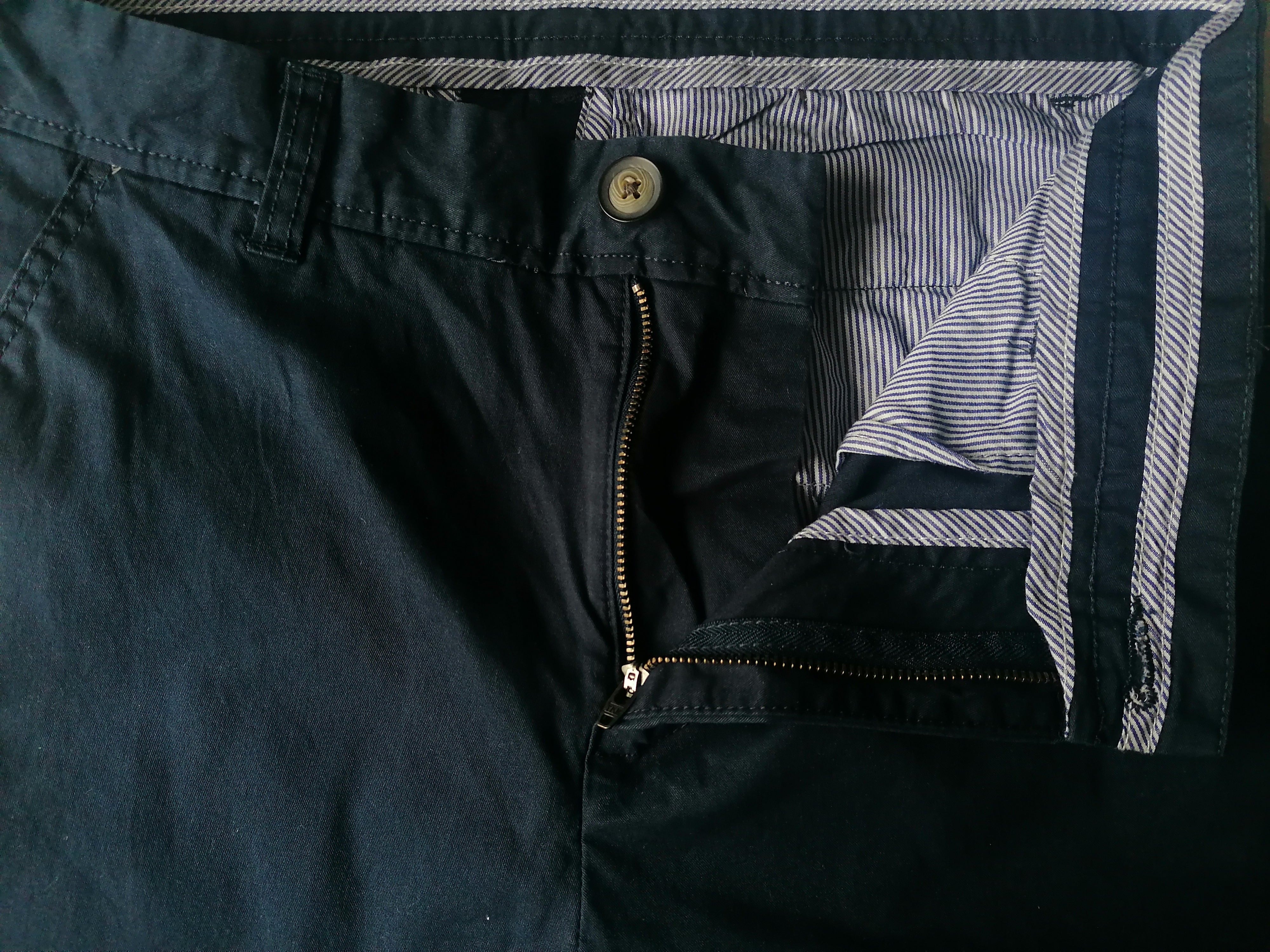 Postgrado | Valiente Ladies Trousers Pants Size 42 Grey Uni Straight  Regular Fabric