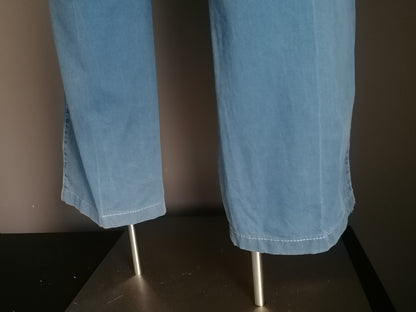 Com4 pants / trousers. Jeans look. Blue colored. Size 29 (58 / XL)